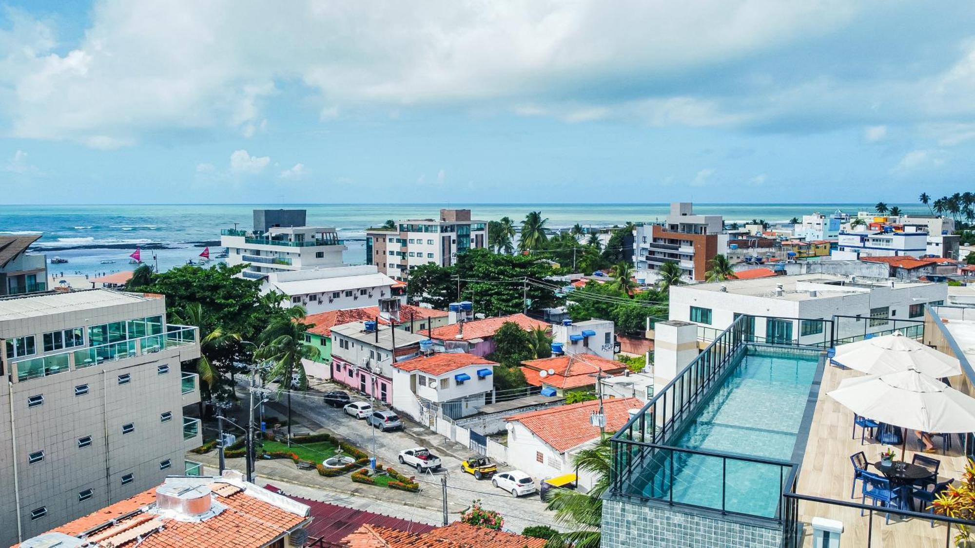 Melhor Localizacao Porto Galinhas 50M Do Mar E Centrinho - Com E Sem Piscina Privativa Family Flats Pôrto das Galinhas מראה חיצוני תמונה